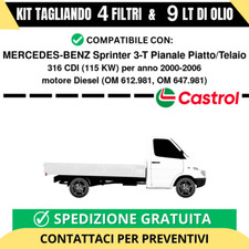 Tagliando per MERCEDES-BENZ Sprinter 3-T Pianale Piatto/Telaio 316 CDI 115 kw...
