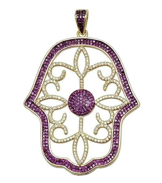 Collares y colgantes de plata esterlina Luck para hombre