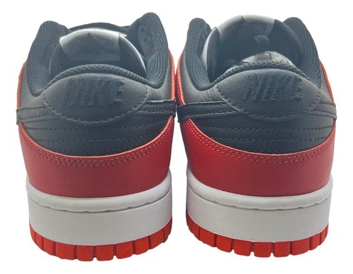 Size 9 - Nike Dunk Low By You Men's Shoes 'White Red Black Orange' FN0569-900 - Picture 4 of 5