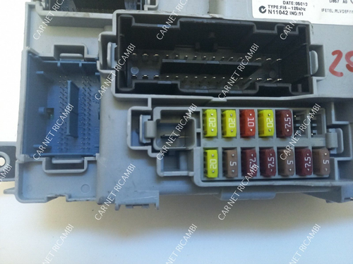 00521285890 MOPAR 28649717 FI6 CENTRALINA BODY COMPUTER BCM FIAT PANDA CROSS 312 - Picture 10 of 24