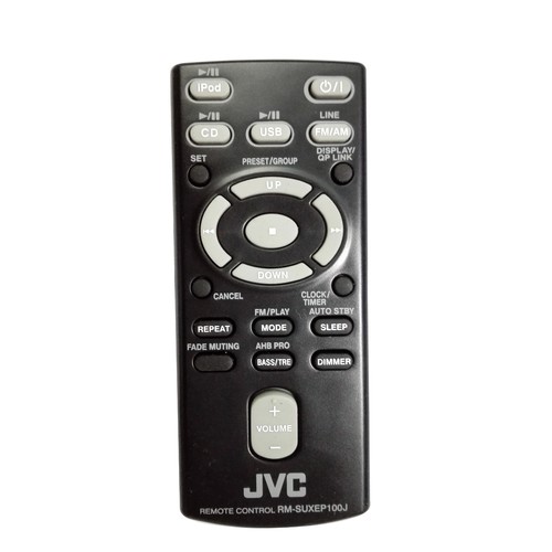 New JVC RM-SUXEP100J Remote for UXEP100JM UX-EP100 UX-EP100B UX-EP100C UX-EP100J - Picture 1 of 4