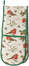 Ulster Weavers Christmas Double Oven Gloves & Gauntlets Robin Nutcracker Penguin