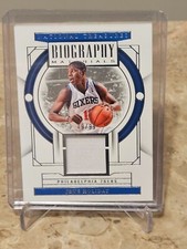 2023-24 Panini National Treasures Jrue Holiday #19/99 Biography Materials GU SBX