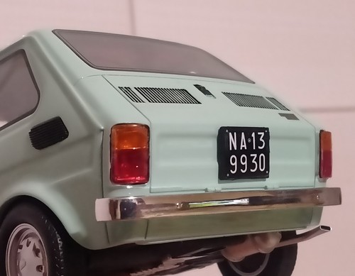 FIAT 126 1972 1 SERIE 1/18 LAUDORACING Limited Edition 150 Pezzi NEW OLD STOCK - Foto 14 di 21