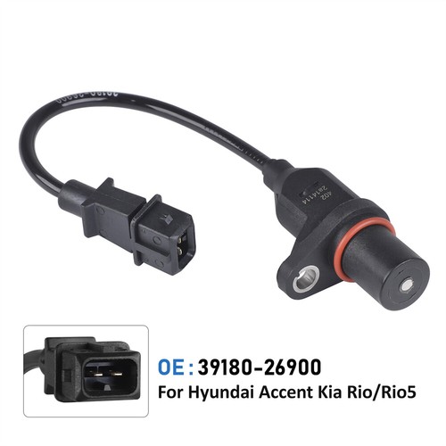 For Hyundai Accent Kia Rio 39180-22600 Crankshaft Position Sensor 2006-2011 - Picture 2 of 6