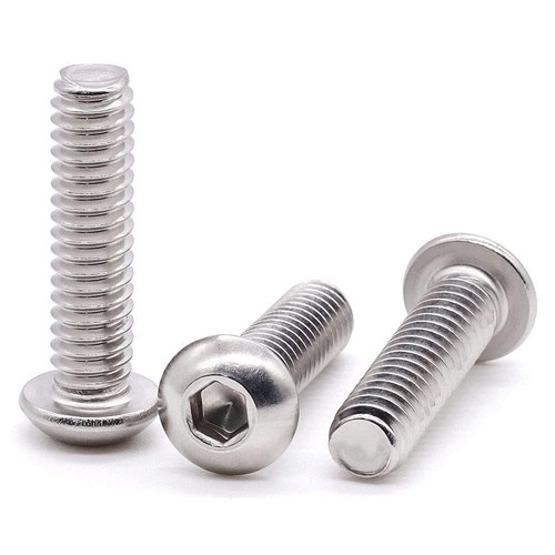 #10 - 32 Tornillos de cabeza de botón Tornillos Allen Hex Drive 304 Acero inoxidable - Imagen 10 de 16
