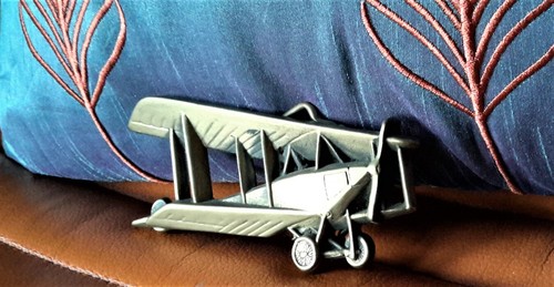 BELT BUCKLE, Baron, Brass ~ Airplane ~ 1978, RARE, Collectors - Picture 2 of 7