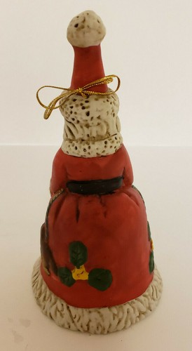 Weihnachtsmann Glocke, im roten Anzug, Ornament, 6", (SC30) - Bild 2 von 3