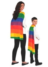 Pride Rainbow Flag Cape - 30" - Superhero - Sports - Costume - One Size