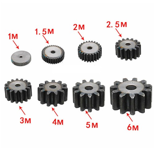 High Quality 4 Mod 10T-80T Tooth Spur Gear 45# Steel Pinion Gear Thickness 35mm - Picture 2 of 7