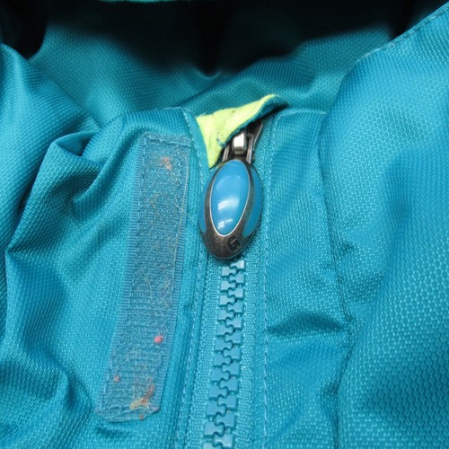 Burton Jacket Youth XL Teal Hooded Dryride Waterproof Full Zip Ski Twist Bomber - Picture 11 of 20