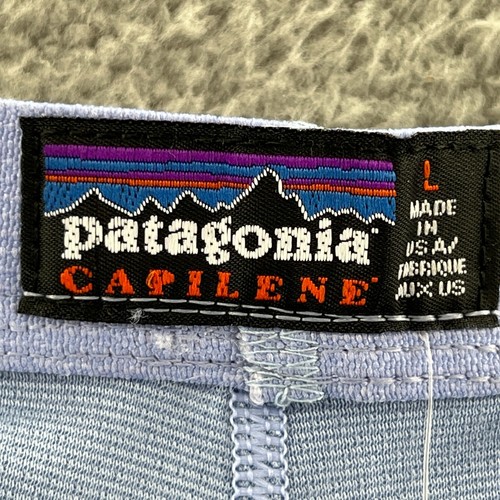 New Vintage Patagonia Womens Thermal Pants Capilene Large USA Base Layer Bottoms - Picture 3 of 10