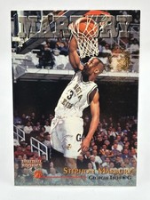 1996 Score Board Rookies Stephon Marbury #3 Georgia Tech Yellow Jackets NM