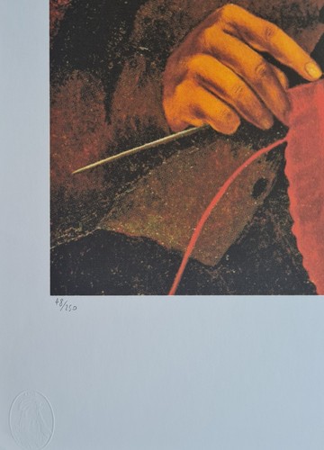 FRIDA KAHLO * Dona Rosita Morillo * 70 x 50 cm * Lithografie* limitiert # 48/250 - Picture 5 of 7