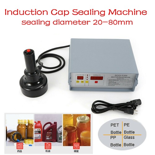 20-80mm Electromagnetic Induction Bottle Cap Foil Sealing Heat Sealer Machine - Picture 9 of 12