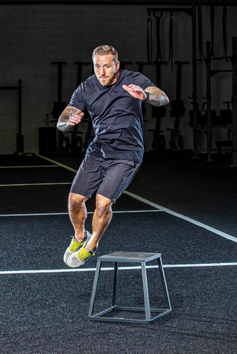 RAGE Fitness Steel Plyo Box, (12 pulgadas, 18 pulgadas, 24 pulgadas, 30 pulgadas - se vende individualmente - Imagen 4 de 10
