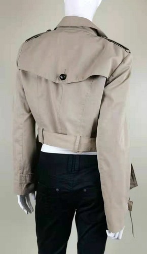 Burberry Cotton Belted Jacket 48 , ITALY - Picture 5 of 9