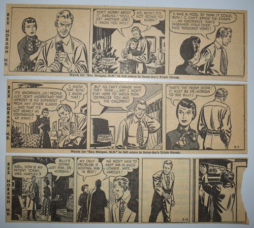 REX MORGAN (1954) - 307 Tageszeitungscomics - CURTIS, BRADLEY & EDGINGTON - Bild 5 von 17