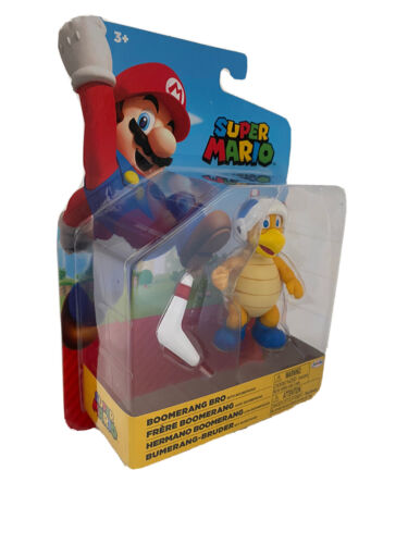 Super Mario Jakks Pacific 4” Boomerang Bro Action Figure 2021 Nintendo - Picture 2 of 4