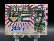 Steven Montez 2020 Panini Legacy Rookie Diamond Futures Dual Patch Auto /5 RPA