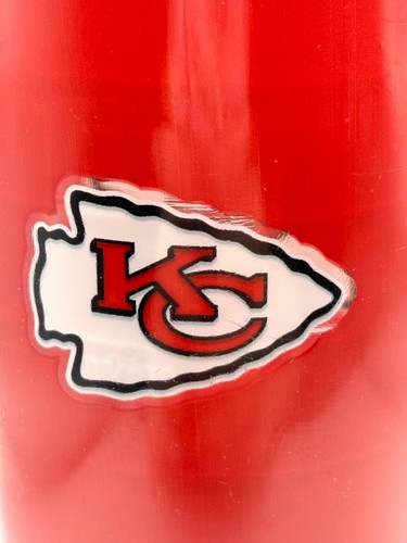 Kansas City Chiefs, 24oz Double Walled Tervis Water Bottle w/ Hinge Lid *Read* - Picture 6 of 15