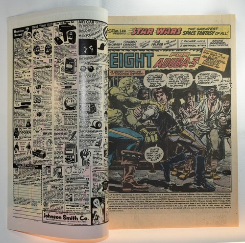 QUIOSCO STAR WARS COMIC #8 CÓDIGO DE BARRAS 35C MCG, 1977 - Imagen 2 de 6