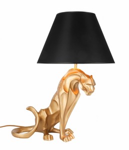 leopard table lamp