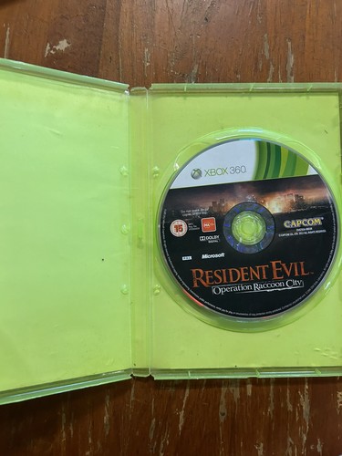 Resident Evil Operation Raccoon City XBOX 360 No Manual Disc VG+ - Picture 2 of 2