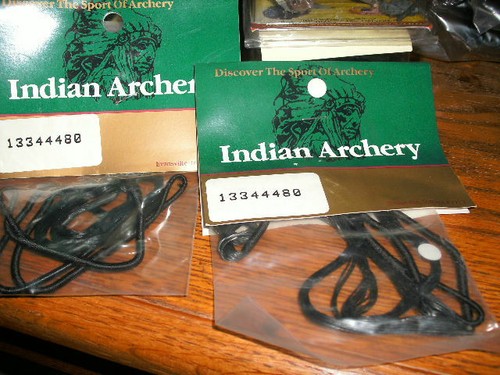(2) Indian Archery 41" Bow Strings, Archery Bowhunting, Deer, Crossbows, Turkey