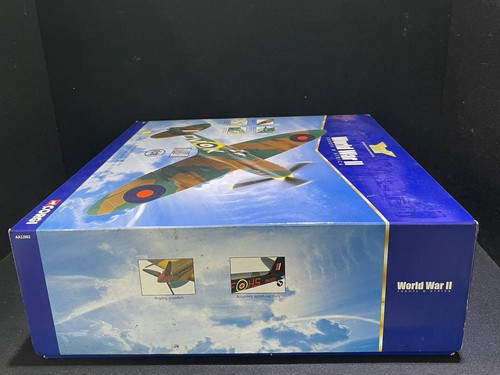 Corgi AA33902 Supermarine Spitfire MK1 P9386/QV-K Sqn. Brian Lane Airplane 1:32 - Picture 4 of 11