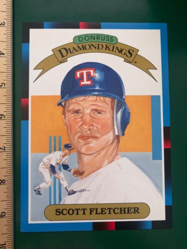 Donruss Super Diamond Kings 5x7 SET BREAK singoli 1988 - fuori qualità - Foto 11 di 27