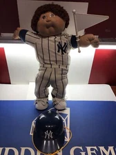 1985 CABBAGE PATCH KIDS 16” NY YANKEE ALL STAR EDITION *NO BOX
