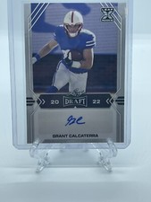 Grant Calcaterra RC 2022 Leaf Draft #BA-GC1 Auto SMU Oklahoma