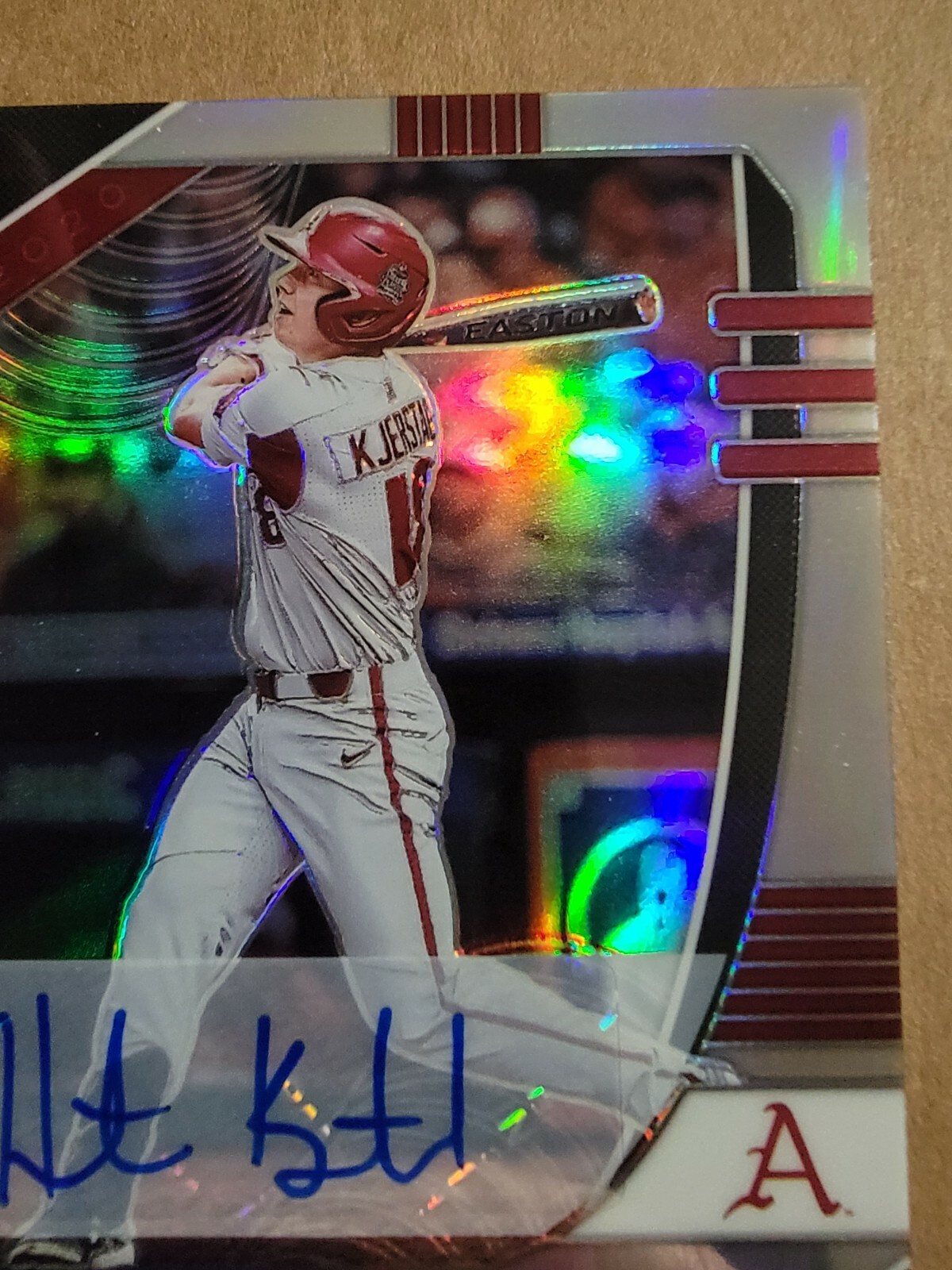 Carte de baseball autographe Heston Kjerstad 2020 Panini Prizm Draft Picks PDP2 - Photo 3 sur 10