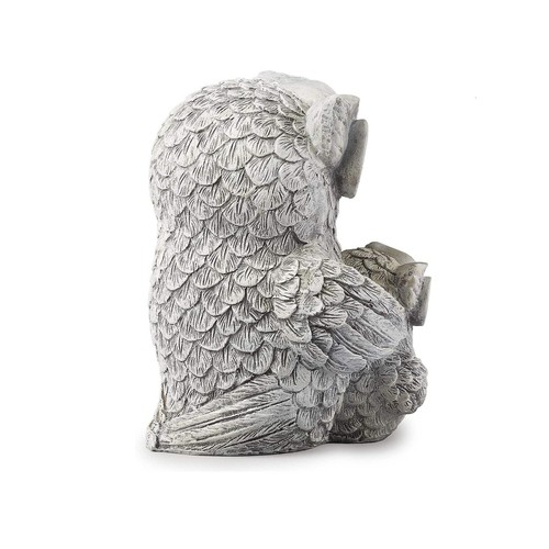 Roman Owl and Baby Garden Statue - Picture 5 of 6