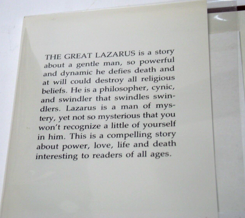 NEW 1986 1st/1st The Great Lazarus by Red Skelton Inscribed by Wife Lothian - Picture 6 of 8