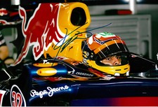 Karun Chandhok Autogramm signed 20x30 cm Bild