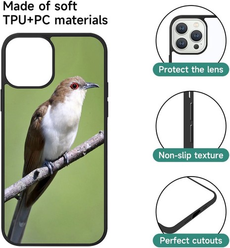 Birds black billed cuckoo Flexible Case For Samsung A15 A16 S23 S24 S25 Ultra FE - 第 9/25 張圖片