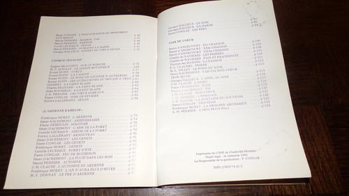 SEDAN POETRY - 1983 - Ardennes - b - Picture 4 of 6
