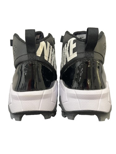 Men’s Size 13.5 Nike FORCE SAVAGE PRO SHARK Rubber Cleats Black White 923306-010 - Picture 5 of 7