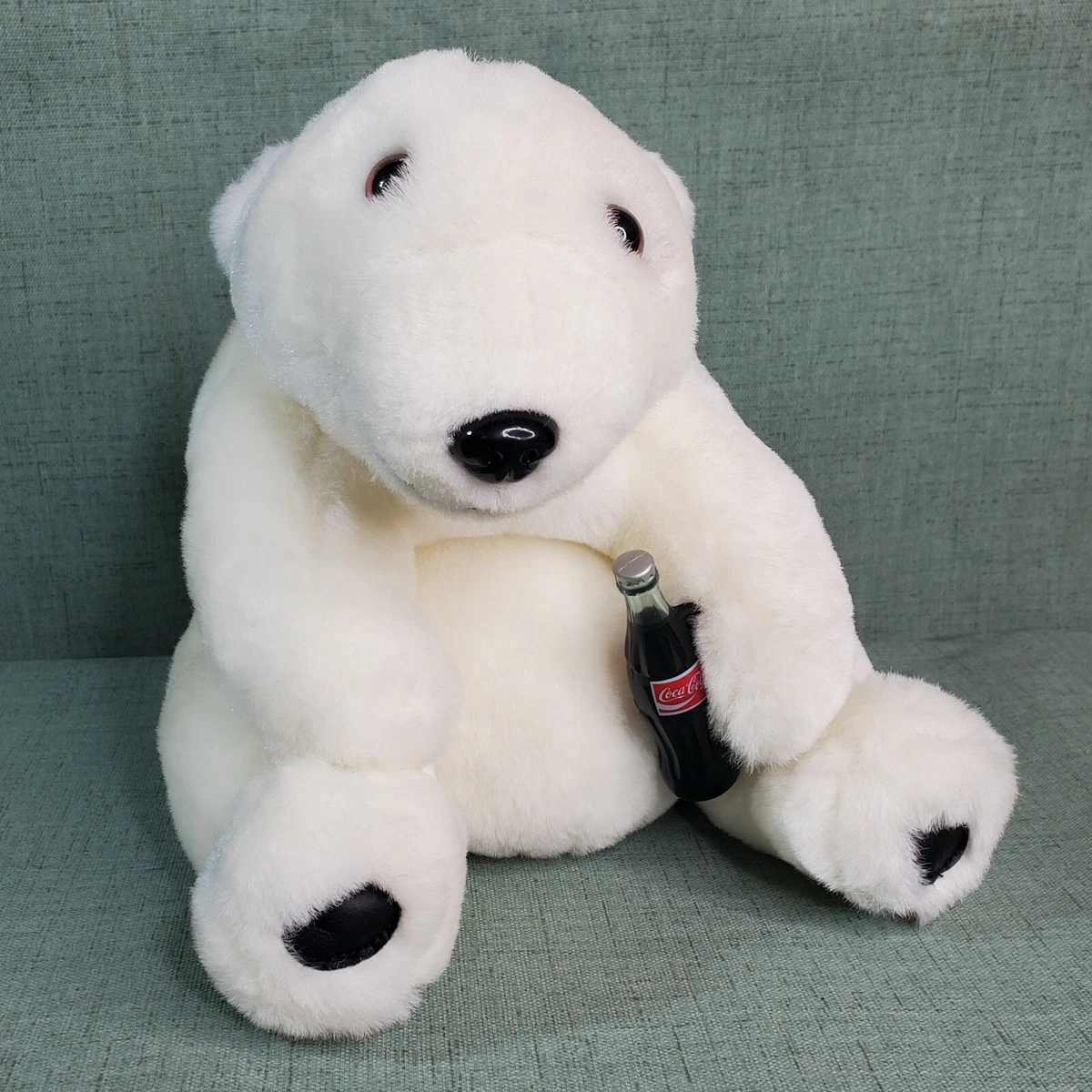 Coca cola plush on sale bear 1993