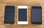 Lot of 3 Apple iPod Touch Mp3 Players A1367 16Bg, A1367 8Gb, A1288 8Gb Work Read