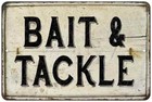 Bait & Tackle Vintage Look Chic Distressed 108120020135