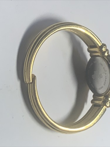 Ladies Black Hills 12k Gold Leaves Watch For Parts/repair - Picture 5 of 8