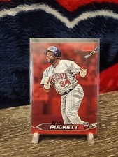 2024 Topps Stadium Club #147 Kirby Puckett Red Foil