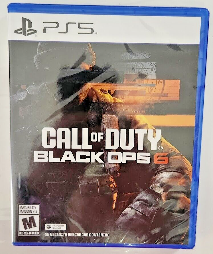 （訳ありセール 格安） Ops Black - Duty of Call 6 First [2024 Game New Brand PS5 家庭用ゲームソフト