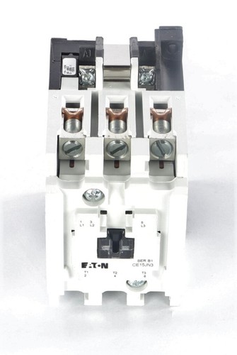 New CE15JN3AB Eaton Electrical Contactor 60A 3P 120VAC Coil - Picture 4 of 4