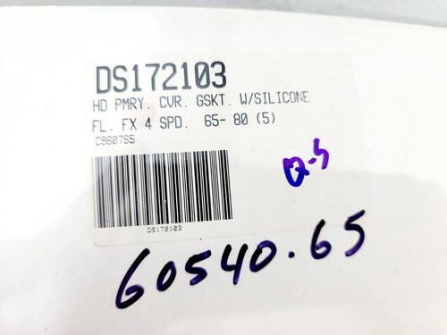 Lote de 5- Junta de cubierta primaria Cometic Harley Davidson 60540-65 con silicona - Imagen 2 de 2