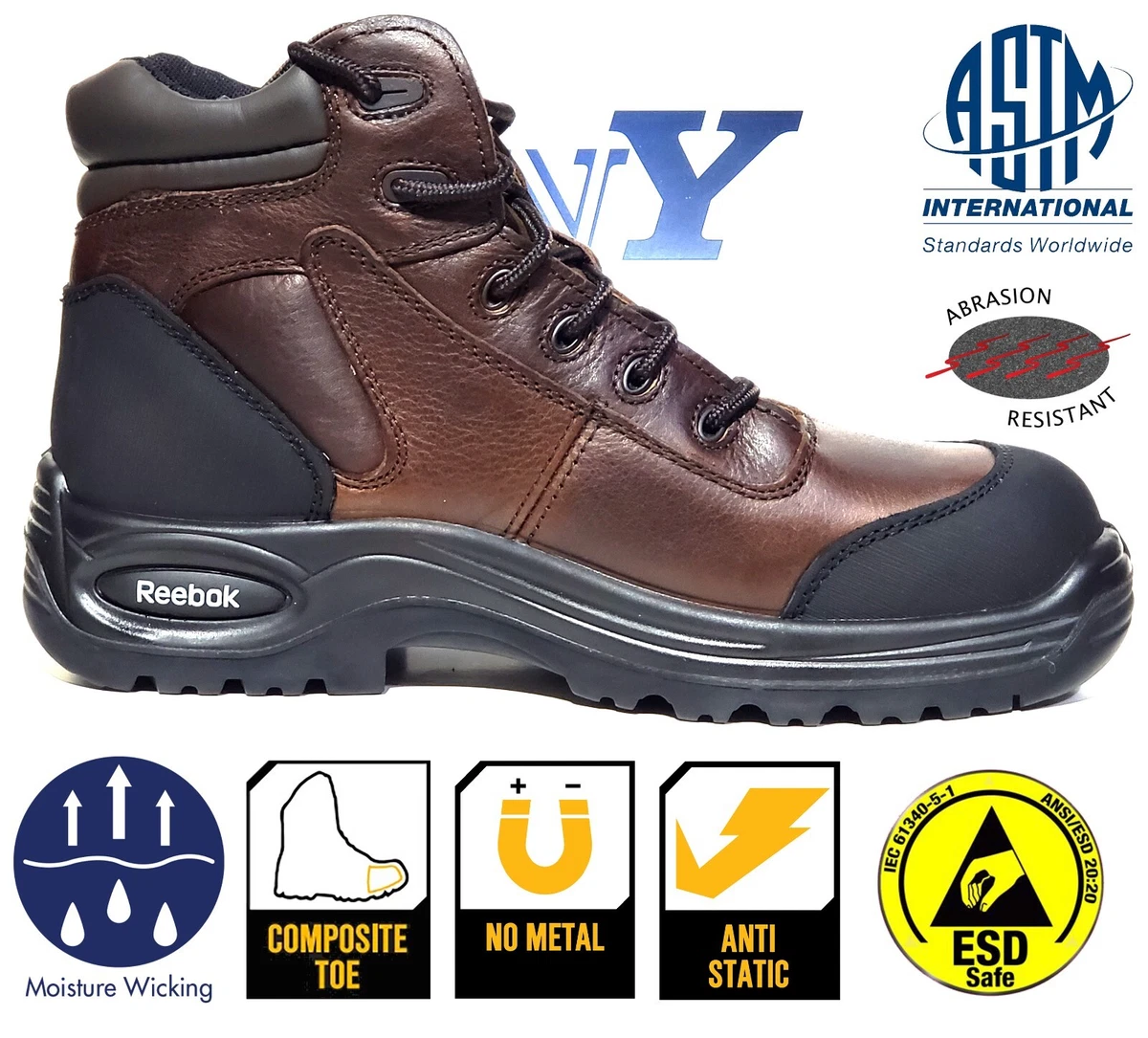 Reebok composite toe work boots hotsell