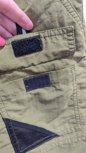 Eddie Bauer Herren Shorts Hybrid grün Nylon Badehose Mesh gefüttert Kordelzug XL - Bild 5 von 10